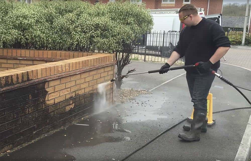 power washing
