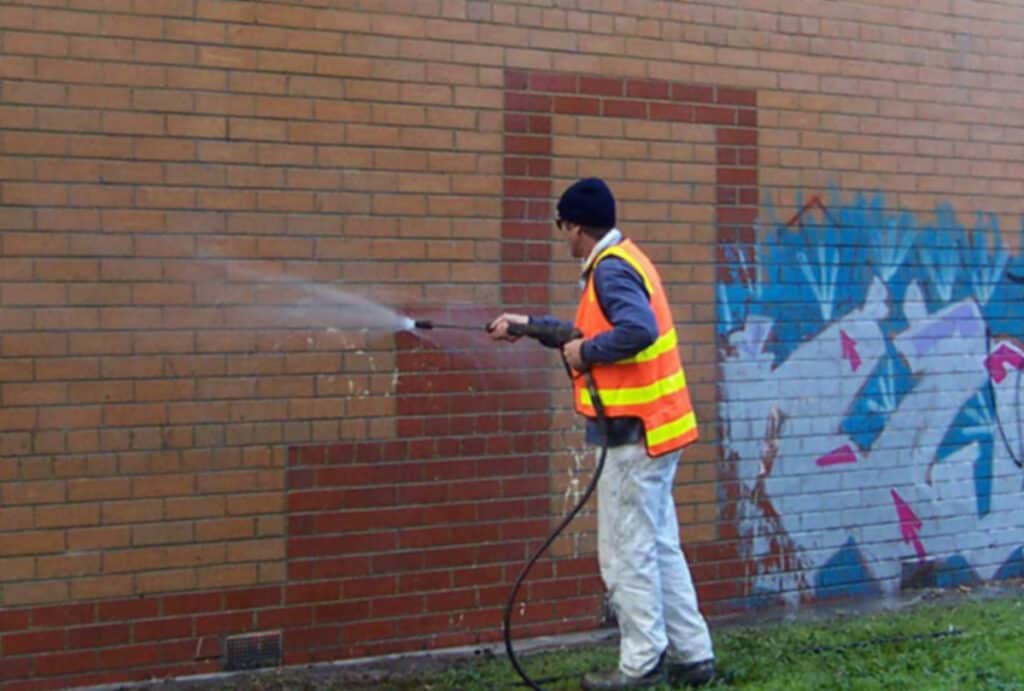 pressure washing